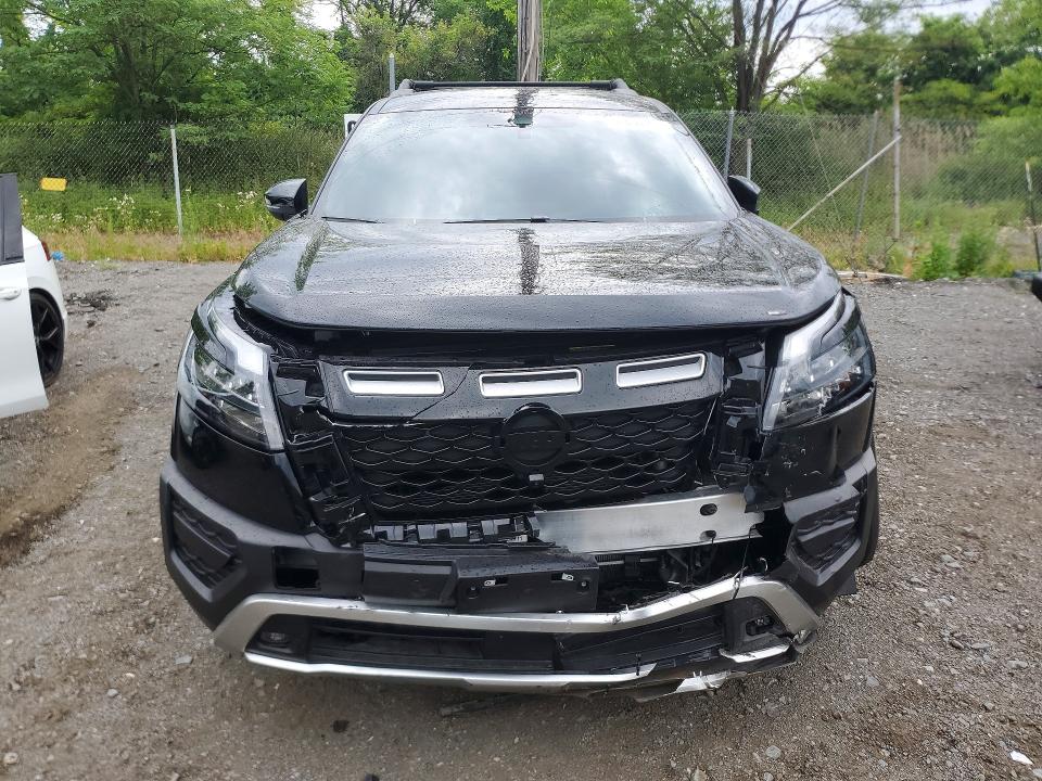 2025 Nissan Pathfinder VIN 5N1DR3BD0SC318156 COPART salvage auction — FRONT END, Il - Salvage Certificate, sold $13,300 on 2026-07-28 (photo 5)