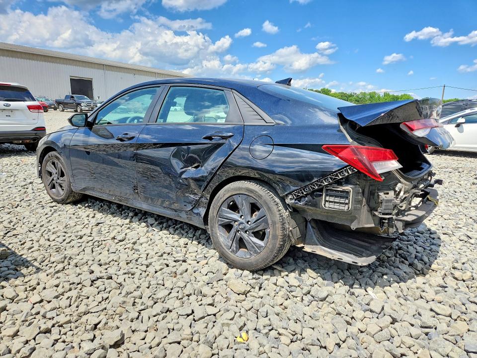 2022 Hyundai Elantra VIN KMHLM4AG6NU221053 COPART salvage auction — FRONT END, Nj - Cert Of Title-Salvage, sold $2,350 on 2026-07-29 (photo 2)