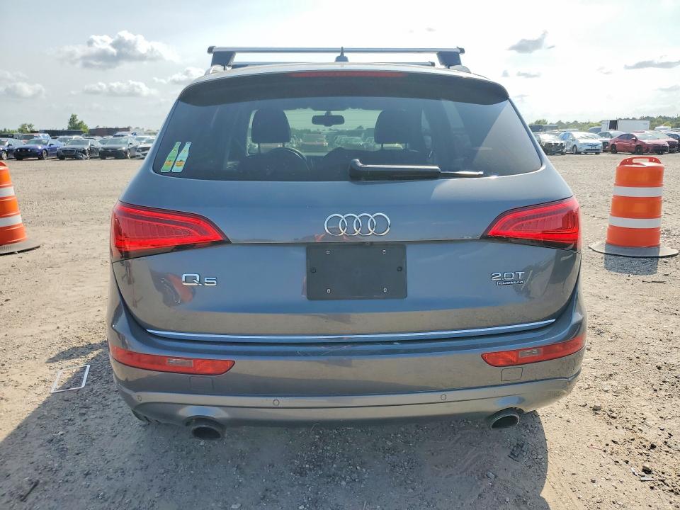 2016 Audi VIN WA1L2AFP5GA089130 COPART salvage auction — FRONT END, Tx - Salvage Vehicle Title, sold $2,150 on 2026-07-02 (photo 6)