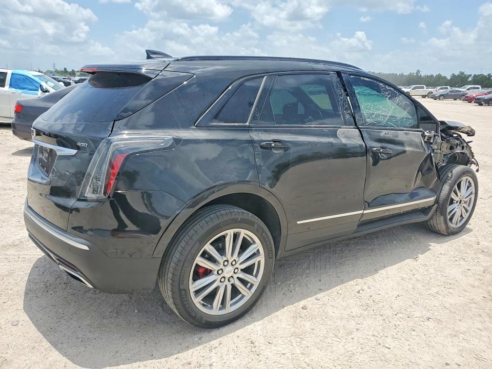 2023 Cadillac Xt5 VIN 1GYKNGRS3PZ137957 COPART salvage auction — FRONT END, Tx - Salvage Vehicle Title, sold $9,000 on 2026-07-14 (photo 3)