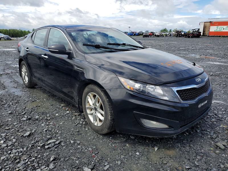 2013 Kia VIN KNAGM4A70D5388438 COPART salvage auction — FRONT END, Qc - Gravement Accidente, sold $125 on 2026-07-21 (photo 4)