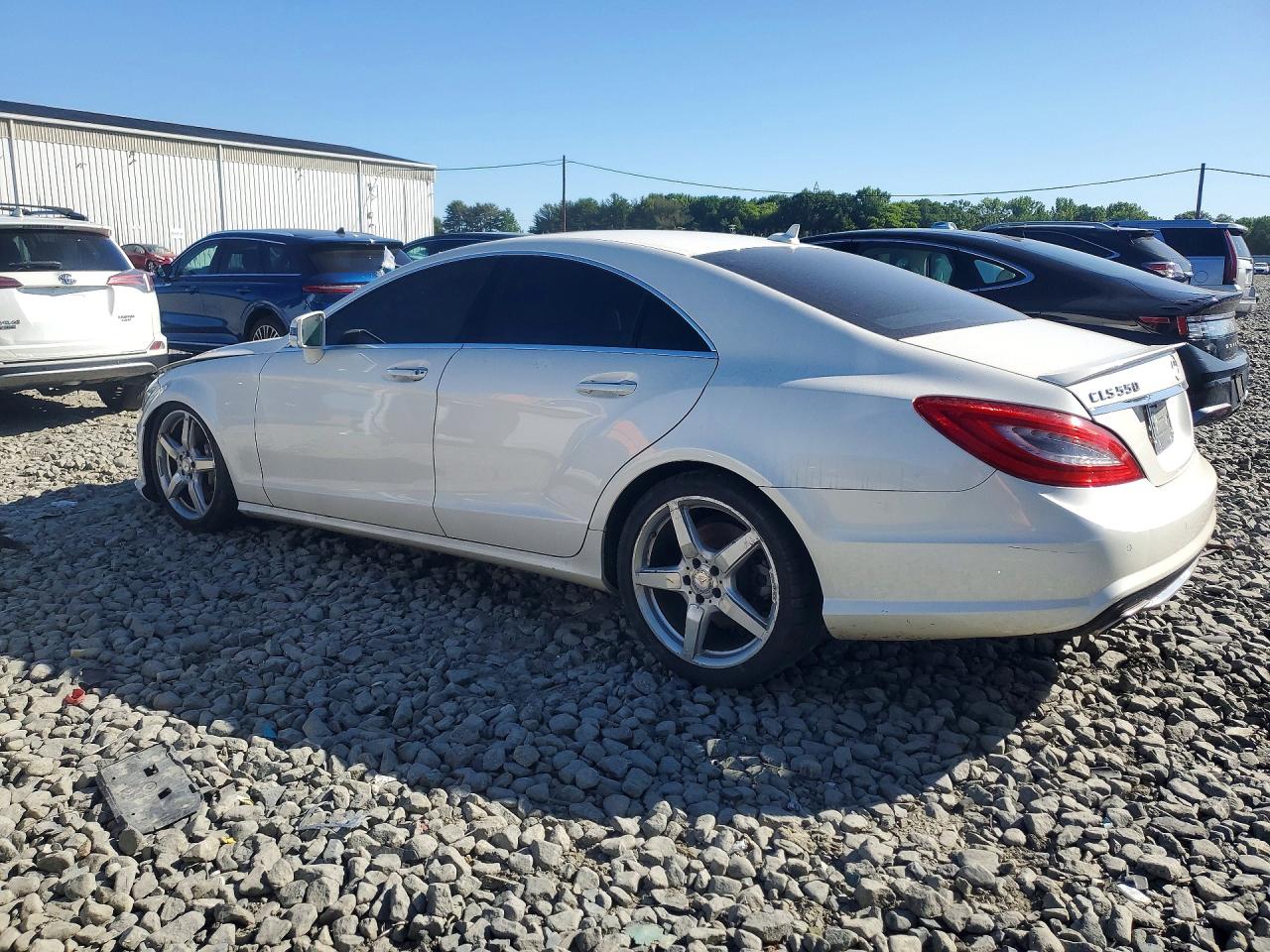 2014 Mercedes-Benz CLS-Class VIN WDDLJ7DB4EA100222 COPART salvage auction — Front End, WV - CERTIFICATE OF TITLE, sold $1,650 on 2026-07-01 (photo 2)
