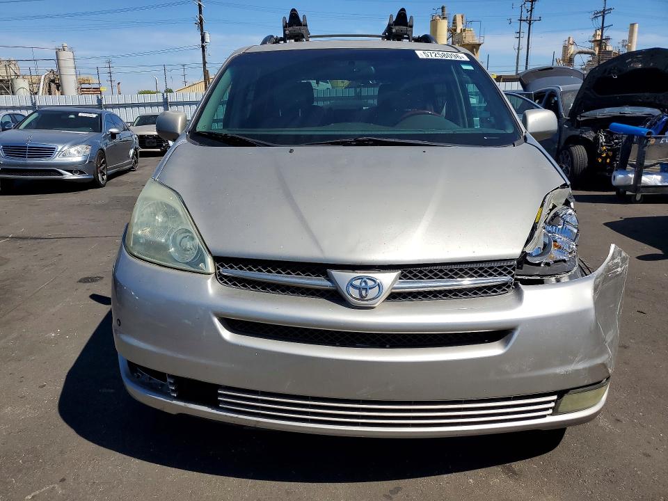 2005 Toyota Sienna VIN 5TDZA22C85S295148 COPART salvage auction — FRONT END, CA - SALVAGE CERTIFICATE, sold $775 on 2026-07-20 (photo 5)