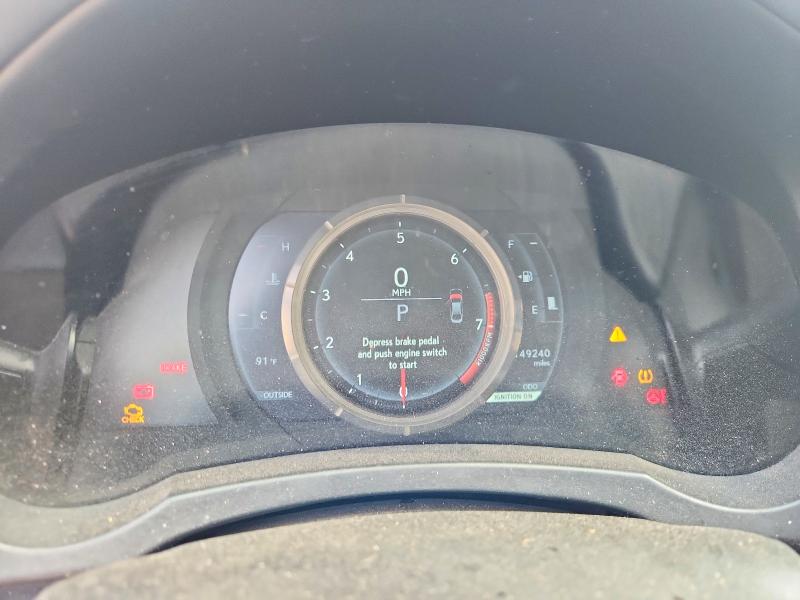 2016 Lexus VIN JTHCE1D29G5011722 COPART salvage auction — FRONT END, Tx - Certificate Of Title (P), sold $3,100 on 2026-07-19 (photo 9)
