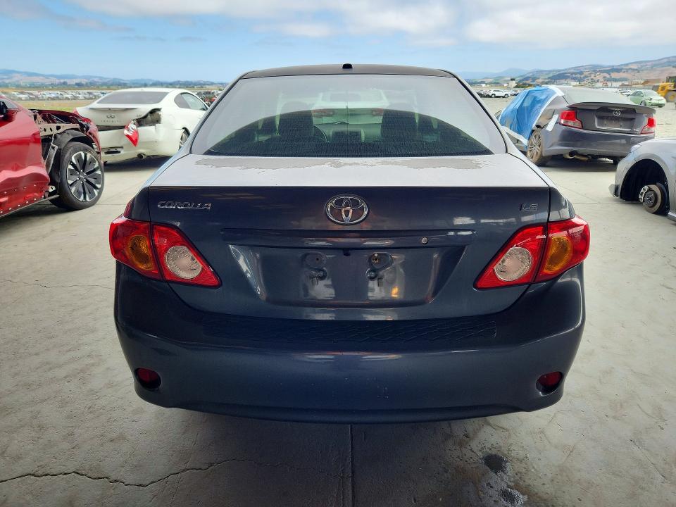 2010 Toyota Corolla VIN 1NXBU4EE5AZ211564 COPART salvage auction — FRONT END, Ca - Salvage Certificate, sold $1,050 on 2026-07-09 (photo 6)