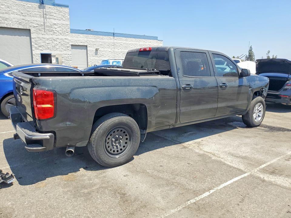 2018 Chevrolet VIN 1GCPCREC5JF169233 COPART salvage auction — FRONT END, Ca - Salvage Certificate, sold $6,900 on 2026-07-02 (photo 3)