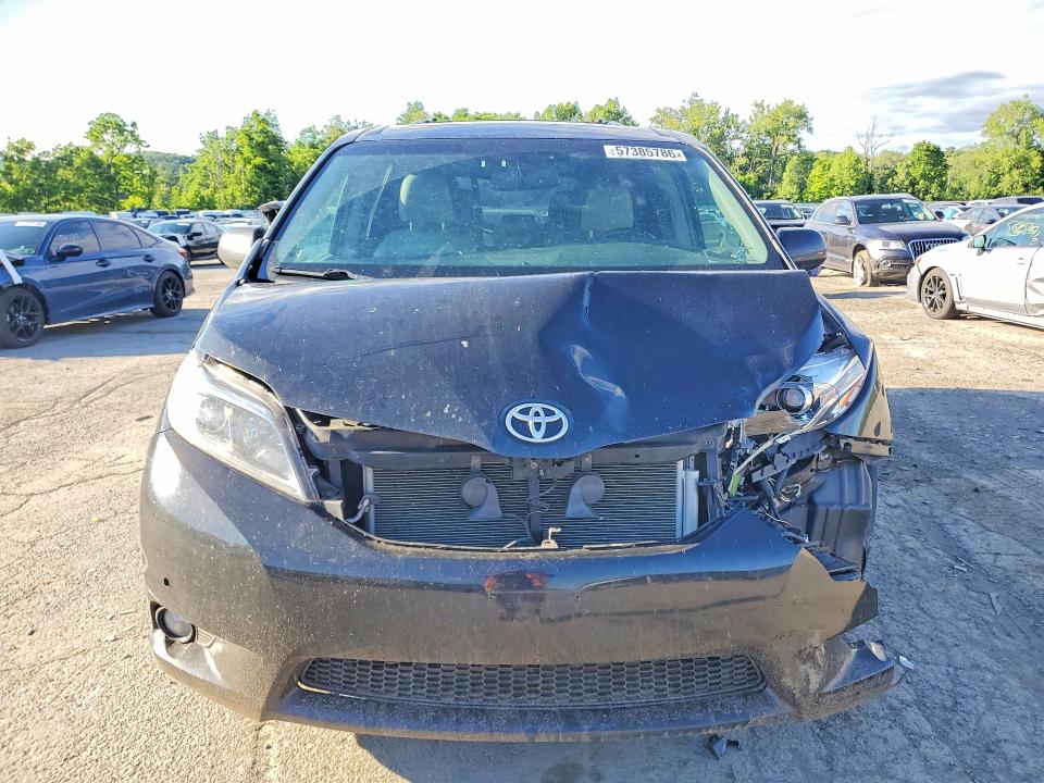 2016 Toyota Sienna VIN 5TDYK3DC3GS758344 COPART salvage auction — FRONT END, Ny - Mv-907A Salvage Certificate, sold $1,900 on 2026-07-07 (photo 5)