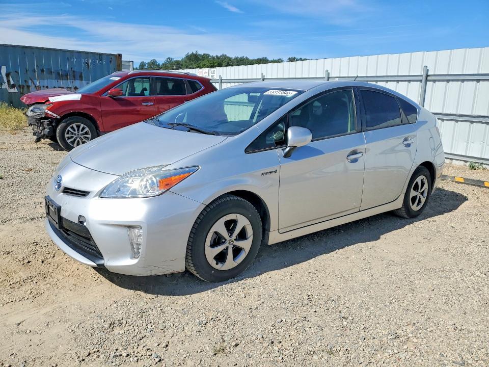 2015 Toyota Prius VIN JTDKN3DU3F0480942 COPART salvage auction — REAR END, Ca - Salvage Certificate, sold $3,750 on 2026-07-10 (photo 1)