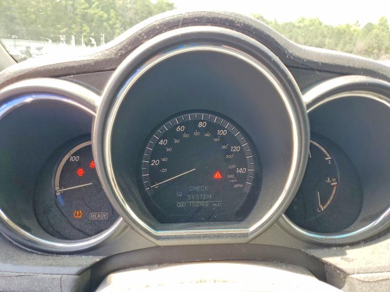 2008 Lexus Rx 400h VIN JTJHW31U282044311 COPART salvage auction — FRONT END, VA - CERT OF TITLE - SALVAGE, sold $925 on 2026-07-20 (photo 9)