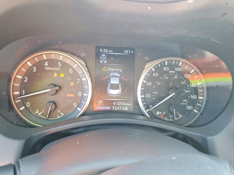 2022 Infiniti Q60 VIN JN1EV7KK1NM600608 COPART salvage auction — REAR END, FL - CERT OF TITLE SLVG REBUILDABLE, sold $5,800 on 2026-07-28 (photo 9)