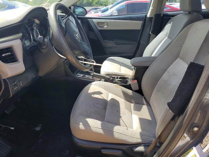 2014 Toyota Corolla VIN 5YFBURHE0EP068555 COPART salvage auction — FRONT END, Tx - Certificate Of Title, sold $1,500 on 2026-07-07 (photo 7)
