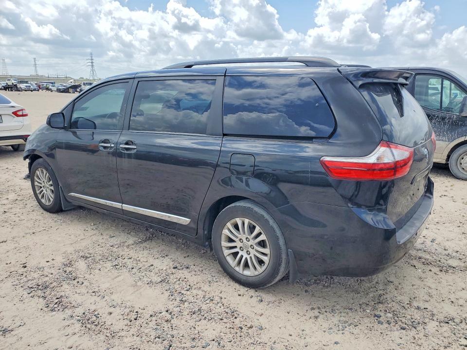 2015 Toyota Sienna VIN 5TDYK3DC1FS673436 COPART salvage auction — FRONT END, TX - SALVAGE VEHICLE TITLE, sold $275 on 2026-07-21 (photo 2)