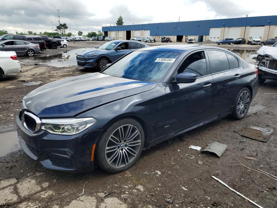 2017 BMW 5er VIN WBAJE7C31HG887287 — COPART salvage auction photo