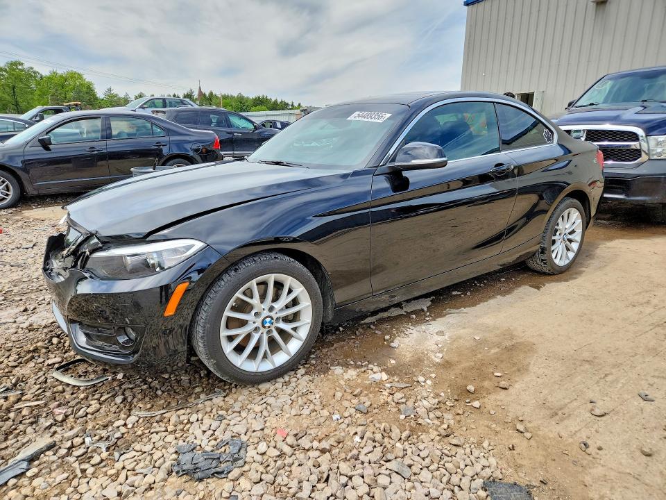 2016 BMW 2er VIN WBA1G9C54GV726580 COPART salvage auction — FRONT END, Wi - Certificate Of Title, sold $3,100 on 2026-08-03 (photo 1)