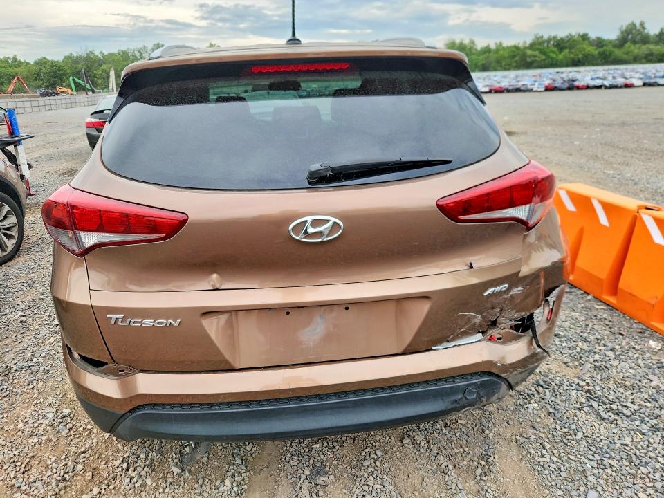 2016 Hyundai VIN KM8J3CA46GU038510 COPART salvage auction — REAR END, Nj - Cert Of Title-Salvage, sold $3,250 on 2026-07-24 (photo 6)