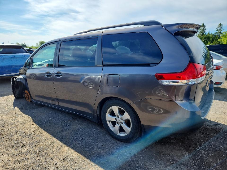 2014 Toyota Sienna VIN 5TDKK3DC4ES409261 COPART salvage auction — FRONT END, On - Permit No Brand - Unfit, sold $2,150 on 2026-07-16 (photo 2)