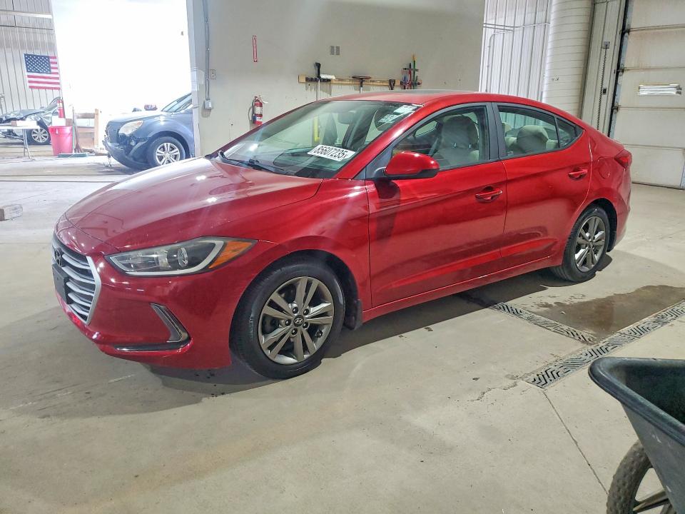 2017 Hyundai Elantra VIN KMHD84LF0HU238691 COPART salvage auction — MINOR DENT/SCRATCHES, Pa - Cert Of Salvage-R=Reconstructe (P), sold $4,200 on 2026-07-15 (photo 1)