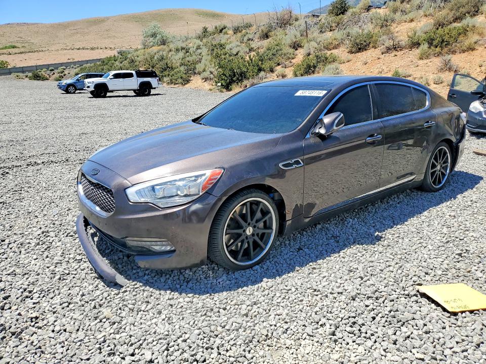 2015 Kia K900 VIN KNALU4D40F6023805 COPART salvage auction — REAR END, NV - SALVAGE TITLE, sold $775 on 2026-07-30 (photo 1)