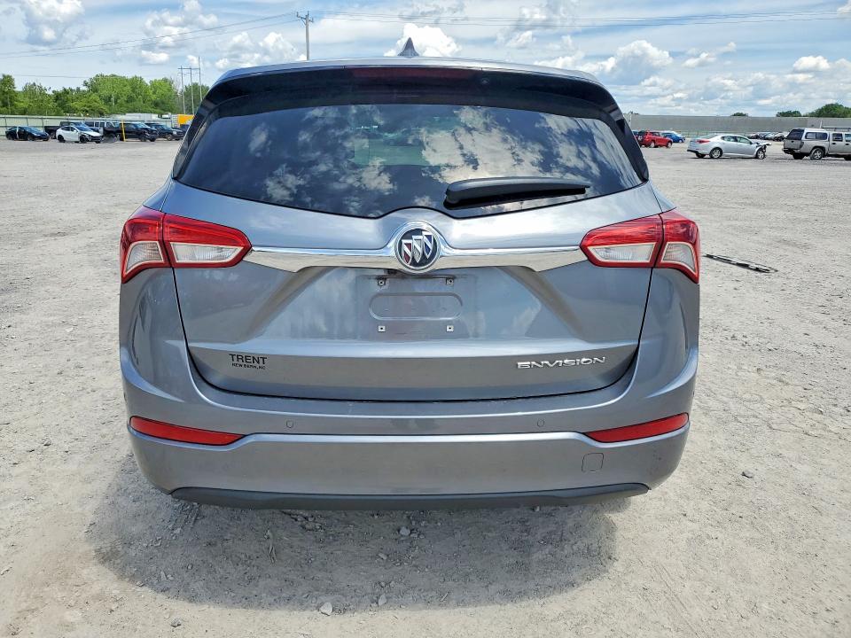 2020 Buick Envision VIN LRBFXBSA6LD124695 COPART salvage auction — FRONT END, Ny - Mv-907A Salvage Certificate, sold $2,250 on 2026-07-13 (photo 6)