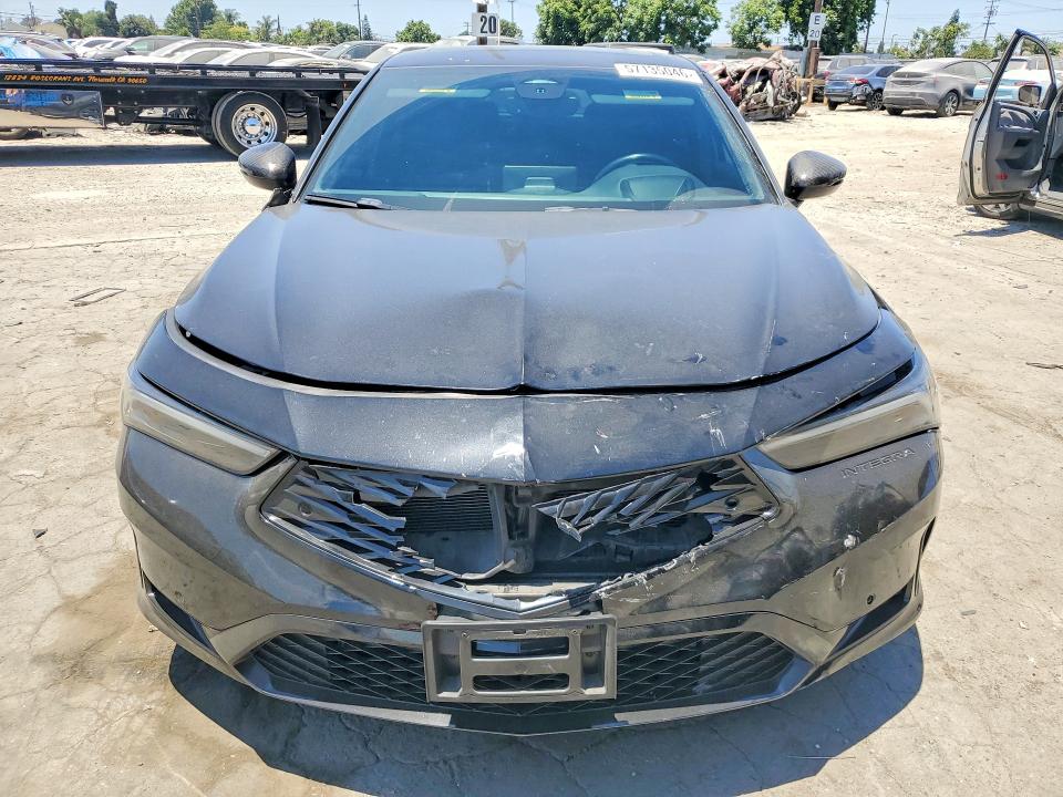 2023 Acura Integra VIN 19UDE4H66PA026482 COPART salvage auction — FRONT END, Ca - Salvage Certificate, sold $9,700 on 2026-07-30 (photo 5)