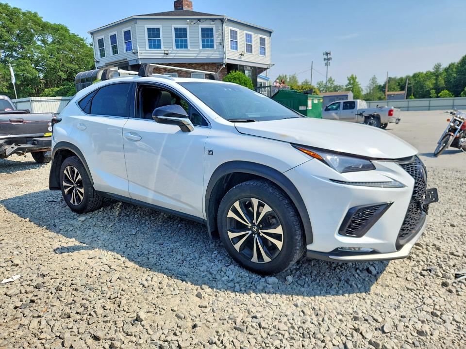 2020 Lexus Nx VIN JTJSARDZ7L5015361 COPART salvage auction — REAR END, Ma - Cert Of Title-Salvage, sold $10,600 on 2026-07-10 (photo 4)