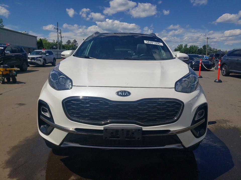 2020 Kia Sportage VIN KNDP6CACXL7709277 COPART salvage auction — ROOF, NY - MV-907A SALVAGE CERTIFICATE, sold $2,350 on 2026-07-28 (photo 5)