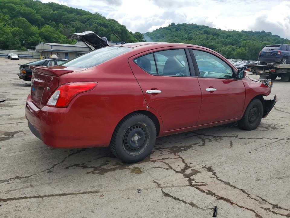 2019 Nissan Versa VIN 3N1CN7AP4KL861760 COPART salvage auction — FRONT END, Pa - Certificate Of Salvage, sold $975 on 2026-07-02 (photo 3)