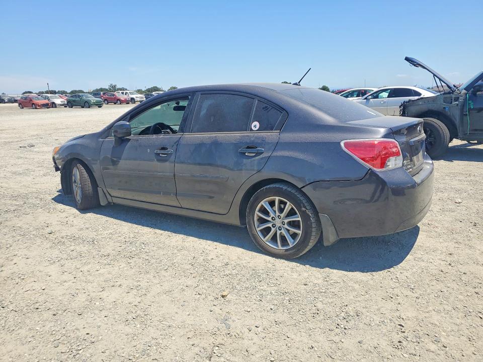2012 Subaru Impreza VIN JF1GJAC62CH027519 COPART salvage auction — FRONT END, Ca - Salvage Certificate, sold $250 on 2026-07-14 (photo 2)