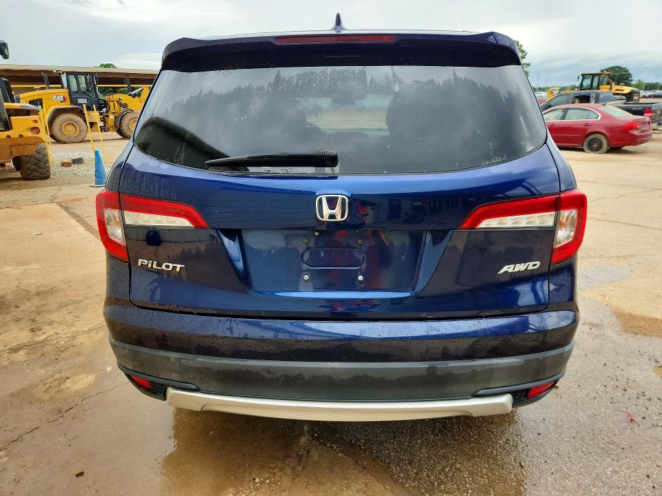 2019 Honda Pilot VIN 5FNYF6H38KB068179 COPART salvage auction — MECHANICAL, TN - CERTIFICATE OF TITLE, sold $125 on 2026-07-23 (photo 6)