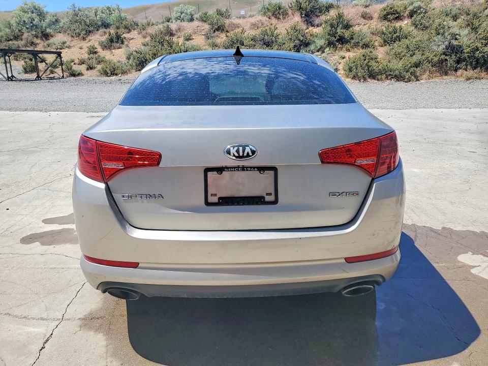2013 Kia Optima VIN 5XXGN4A76DG165395 COPART salvage auction — MINOR DENT/SCRATCHES, NV - CERTIFICATE OF TITLE, sold $150 on 2026-07-09 (photo 6)