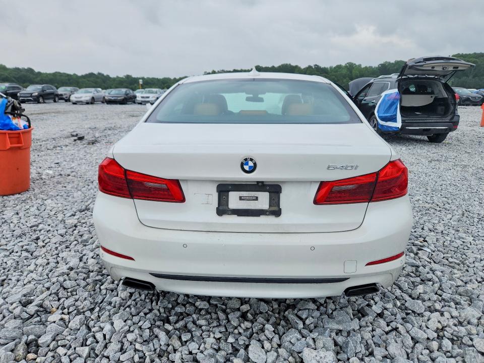 2018 BMW 5er VIN WBAJE5C54JWA94702 COPART salvage auction — FRONT END, Sc - Cert Of Title-Salvage, sold $2,450 on 2026-08-04 (photo 6)