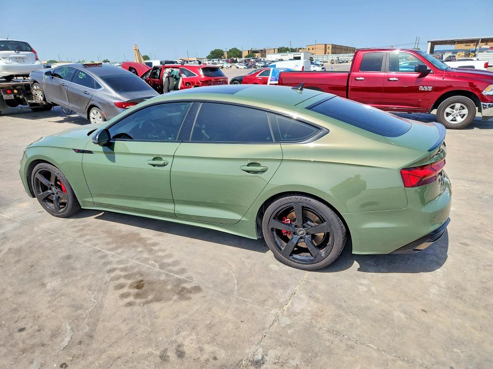 2023 Audi A5 VIN WAUFACF53PA030199 COPART salvage auction — WATER/FLOOD, TX - SALVAGE TITLE-FLOOD DAMAGE, sold $4,600 on 2026-07-30 (photo 2)