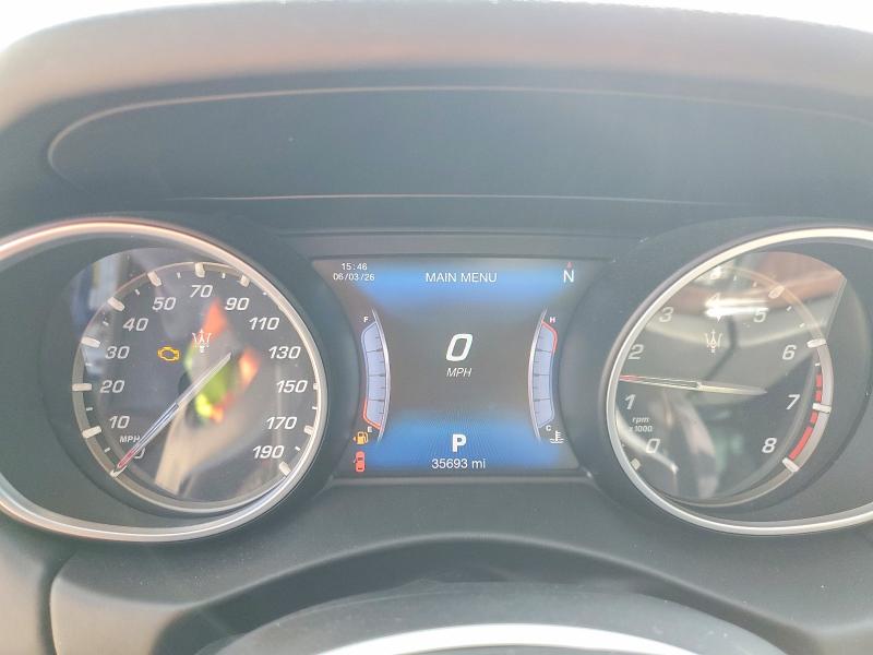 2017 Maserati Levante VIN ZN661YUL4HX222746 COPART salvage auction — FRONT END, Salvage Title, sold $13,300 on 2026-07-17 (photo 9)