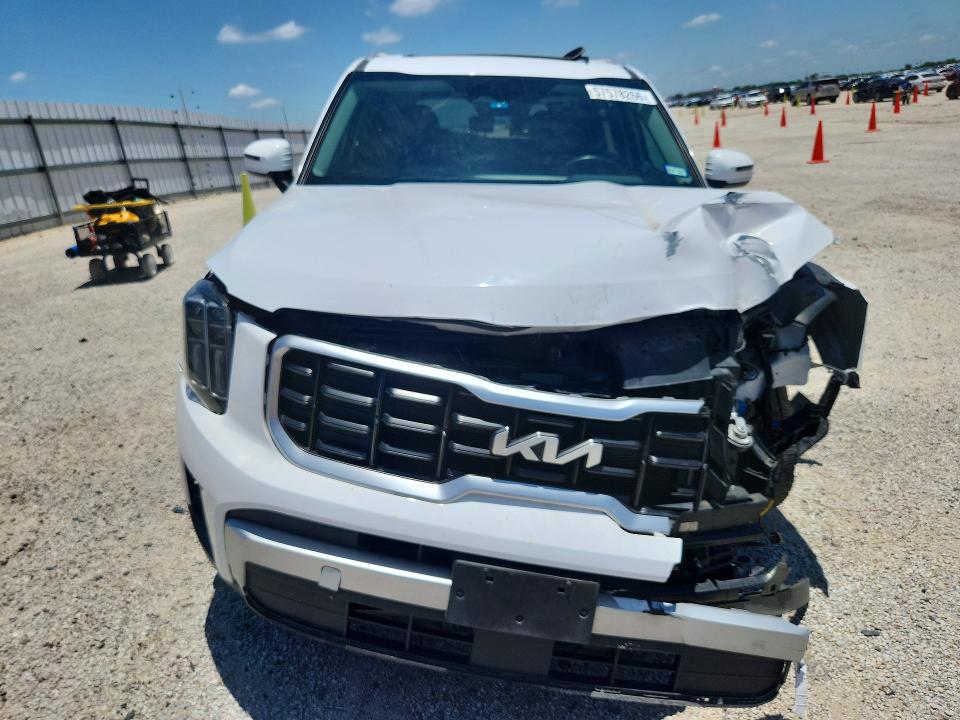 2024 Kia Telluride VIN 5XYP6DGC9RG484407 COPART salvage auction — FRONT END, Tx - Salvage Vehicle Title, sold $3,050 on 2026-07-23 (photo 5)