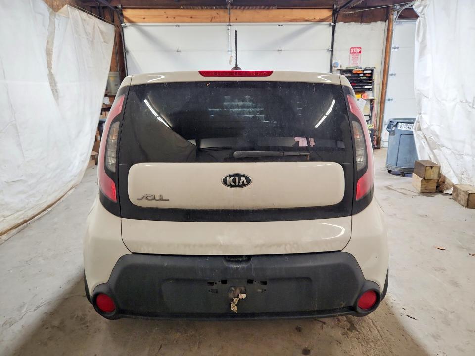 2016 Kia Soul VIN KNDJN2A27G7304963 COPART salvage auction — BURN, PA - CERTIFICATE OF SALVAGE, sold $175 on 2026-07-16 (photo 6)