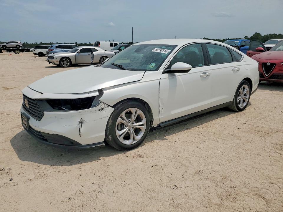 2025 Honda Accord VIN 1HGCY1F27SA005814 COPART salvage auction — FRONT END, La - Cert Of Title-Salvage, sold $10,600 on 2026-07-02 (photo 1)