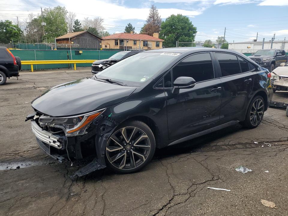 2021 Toyota VIN JTDS4MCE5MJ056866 COPART salvage auction — FRONT END, Co - Public - Salvage Title, sold $5,500 on 2026-07-22 (photo 1)