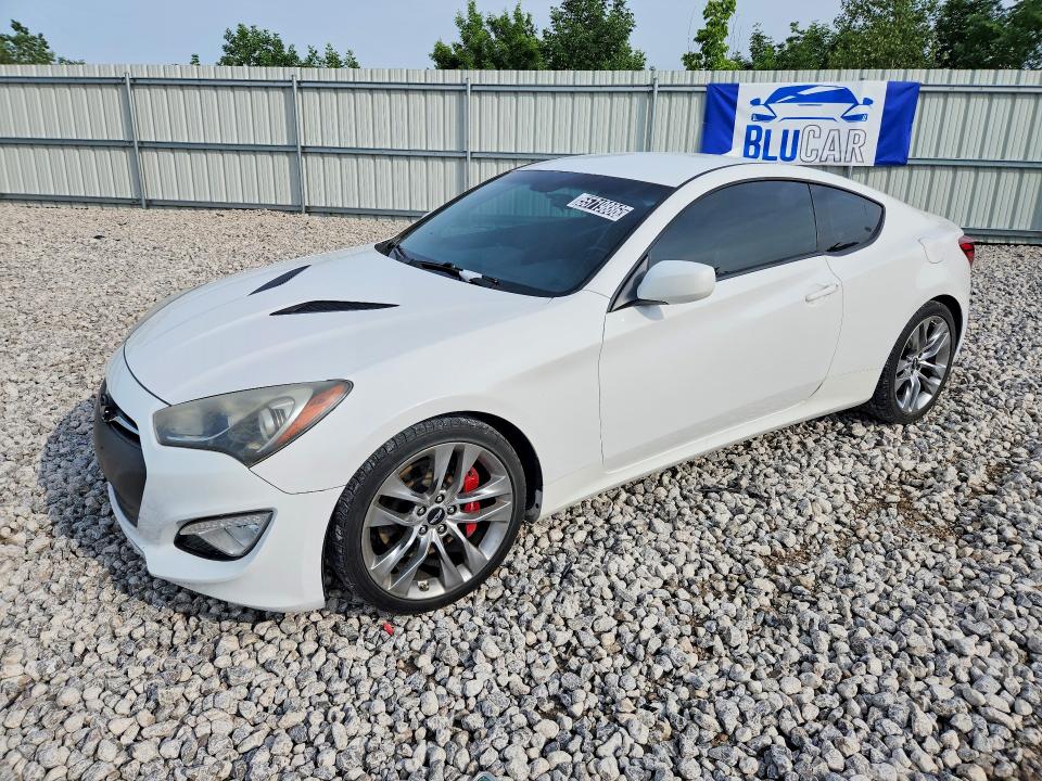2013 Hyundai Genesis VIN KMHHU6KJ2DU080542 COPART salvage auction — NORMAL WEAR, Il - Certificate Of Title, sold $3,500 on 2026-07-07 (photo 1)