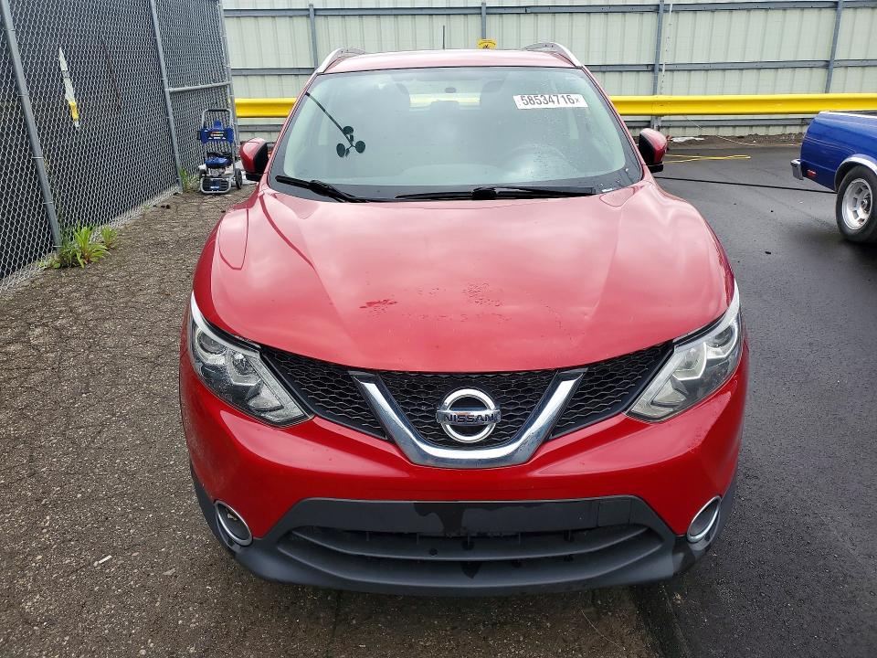 2017 Nissan Rogue sport VIN JN1BJ1CRXHW132622 COPART salvage auction — SIDE, MI - CERTIFICATE OF TITLE, sold $2,250 on 2026-07-17 (photo 5)