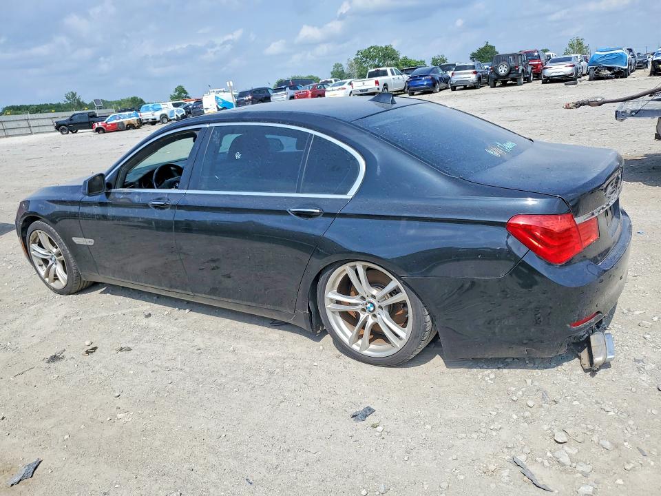 2011 BMW 7 series VIN WBAKC8C57BC434422 COPART salvage auction — NORMAL WEAR, In - Cert Of Title - Rebuilt Vehicl (P), sold $775 on 2026-07-02 (photo 2)
