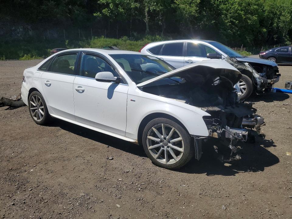 2014 Audi A4 VIN WAUHFAFL3EN016676 COPART salvage auction — FRONT END, NY - MV-907A SALVAGE CERTIFICATE, sold $350 on 2026-07-02 (photo 4)