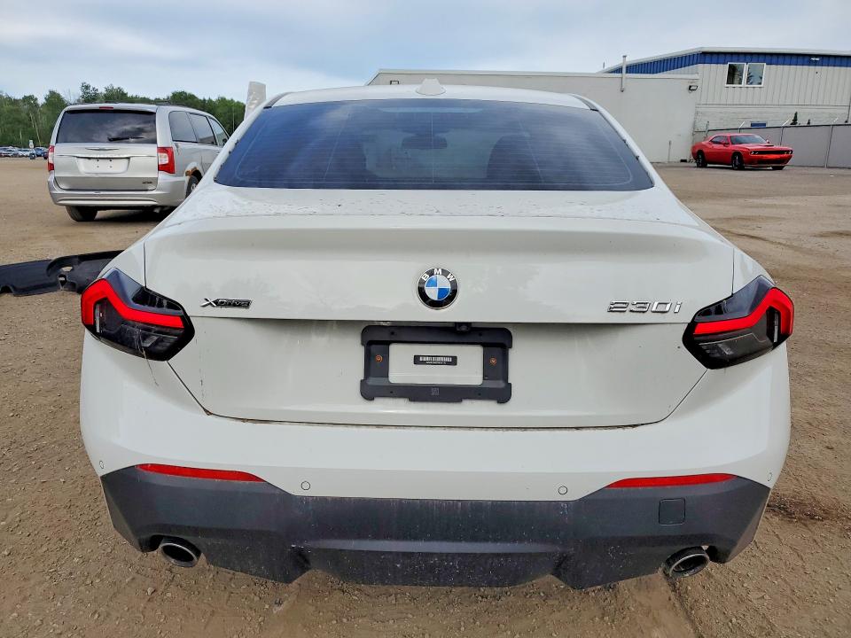 2023 BMW 2er VIN 3MW33CM03P8D24735 COPART salvage auction — FRONT END, On - Permit No Brand - Unfit, sold $15,450 on 2026-07-02 (photo 6)