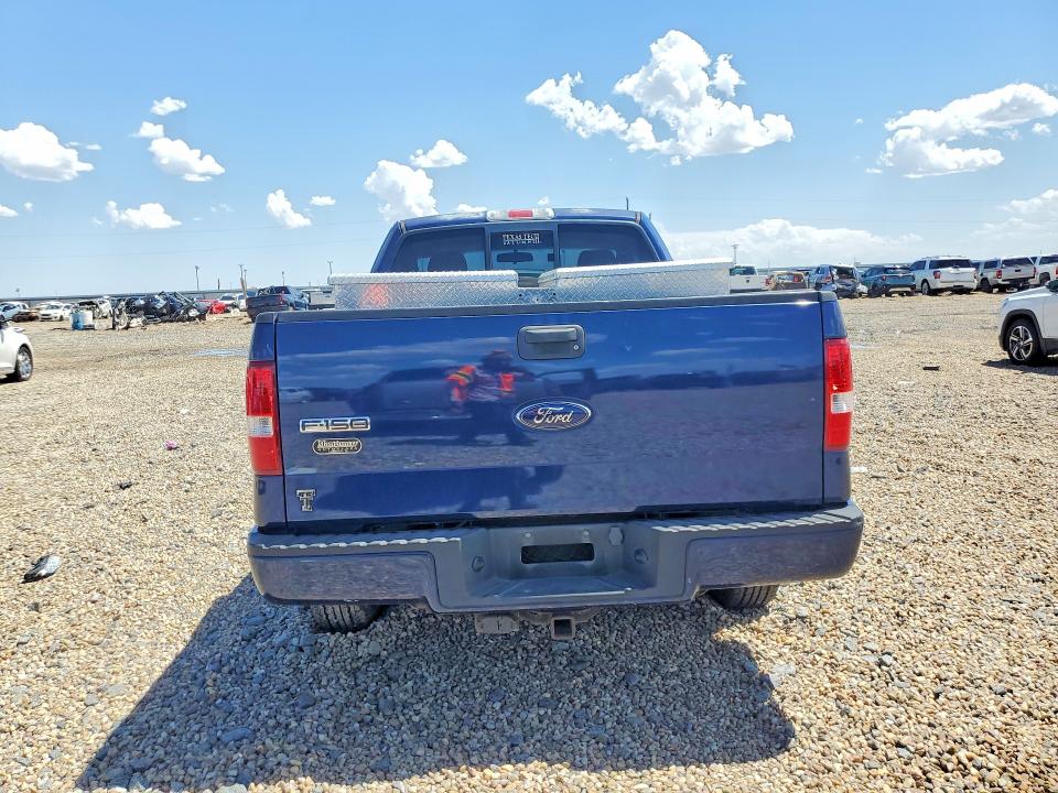 2008 Ford F-150 VIN 1FTRF12W38KE06089 COPART salvage auction — HAIL, Tx - Certificate Of Title, sold $1,800 on 2026-08-01 (photo 6)