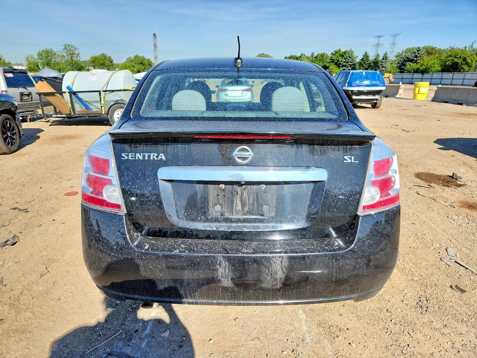 2011 Nissan Sentra VIN 3N1AB6AP0BL725233 COPART salvage auction — FRONT END, Il - Salvage Certificate, sold $300 on 2026-07-02 (photo 6)