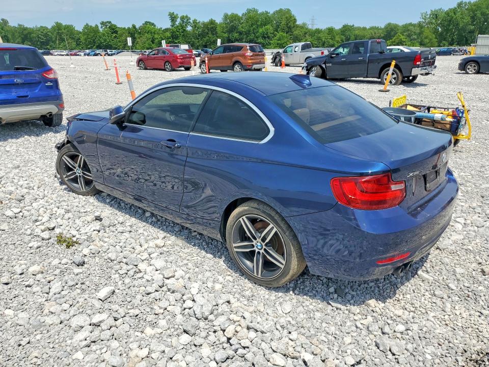 2017 BMW 2er VIN WBA2H9C31HV986887 COPART salvage auction — FRONT END, Oh - Cert Of Title-Salvage, sold $3,500 on 2026-07-15 (photo 2)