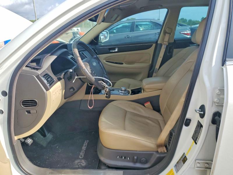 2009 Hyundai Genesis VIN KMHGC46E79U034924 COPART salvage auction — FRONT END, Tx - Salvage Vehicle Title, sold $1,550 on 2026-07-20 (photo 7)