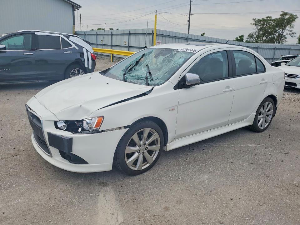 2012 Mitsubishi VIN JA32U8FWXCU015303 COPART salvage auction — FRONT END, Ia - Cert Of Title-Salvage Title, sold $500 on 2026-07-31 (photo 1)