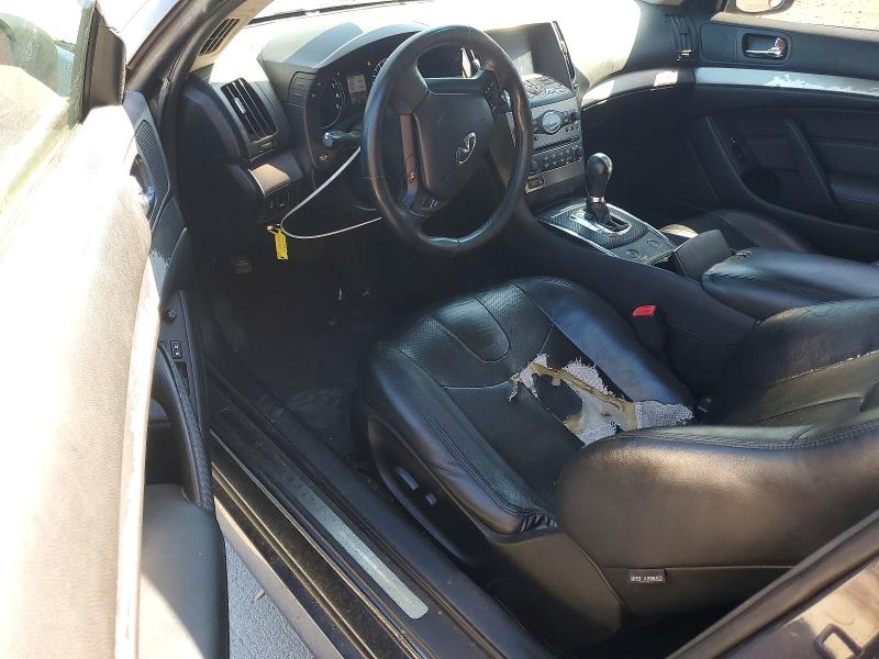 2011 Infiniti G37 VIN JN1CV6EK3BM211770 COPART salvage auction — FRONT END, CA - SALVAGE CERTIFICATE, sold $850 on 2026-07-13 (photo 8)