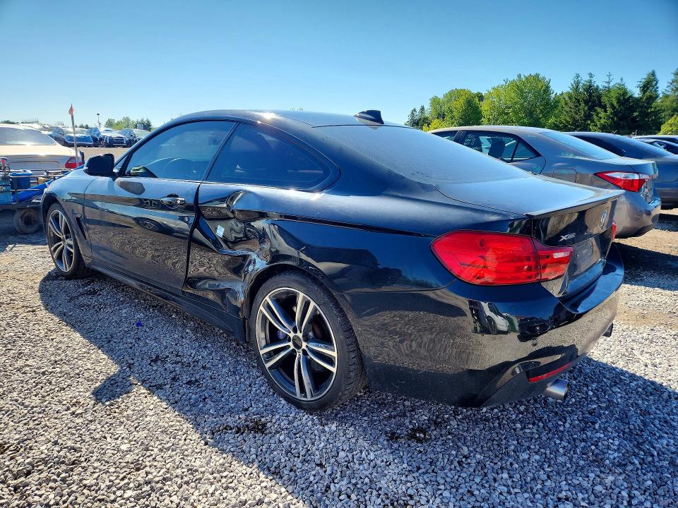 2016 BMW 4 series VIN WBA3R5C51GK374605 COPART salvage auction — SIDE, ON - PERMIT NO BRAND - UNFIT, sold $2,100 on 2026-07-21 (photo 2)