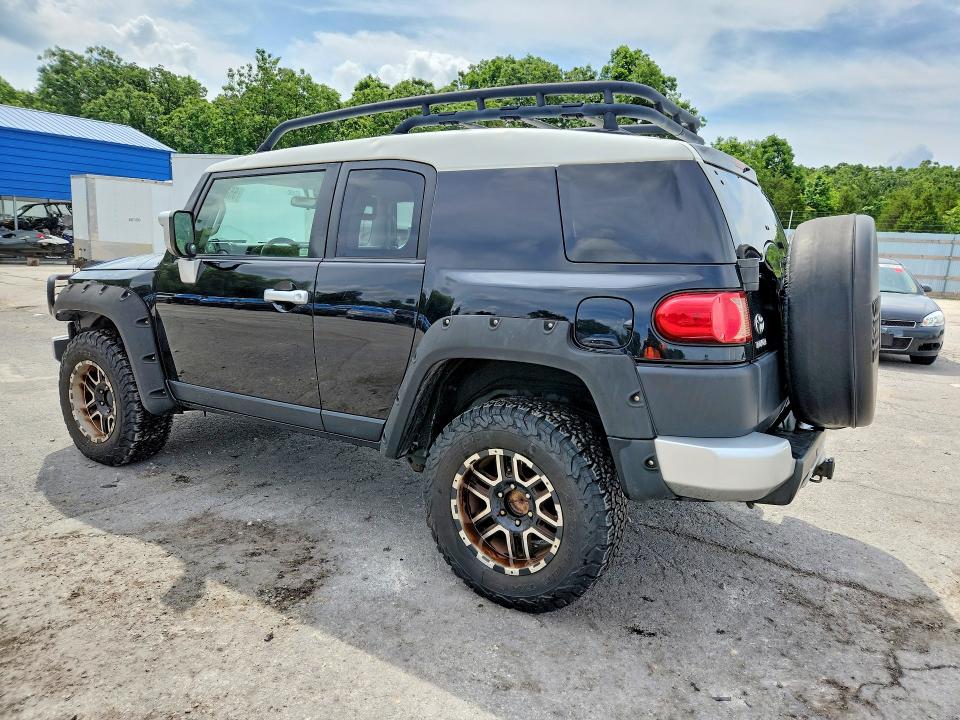 2008 Toyota Fj cruiser VIN JTEBU11F98K052907 COPART salvage auction — HAIL, Mo - Salvage Certificate Of Title, sold $3,900 on 2026-07-27 (photo 2)